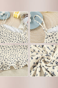 Willluxe® Floral Jacquard Knit Slip Loungewear Dress