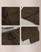 Willluxe® Cloud-Soft Relaxed Long Sleeve Pajama Set