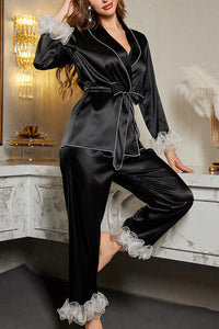 Willluxe® Organza Ruffle Pajama Set