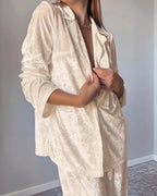 Willluxe® Luxe Crushed Velvet 2-Piece Loungewear Set