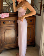 Willluxe® Sweet Dreams Cami Lounge Set With Drawstring Pants