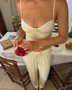 Willluxe® Sweet Dreams Cami Lounge Set With Drawstring Pants
