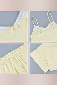 Willluxe® Sweet Dreams Cami Lounge Set With Drawstring Pants