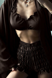 Willluxe® Textured 3-Piece Loungewear Set