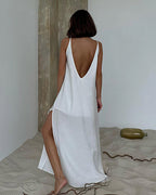 Willluxe® The Effortless Breeze Maxi Slip Dress