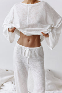 Willluxe® Cloud-Knit 2-Piece Relaxed Loungewear Set
