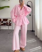 Willluxe® Effortless Elegance 2-Piece Loungewear Set