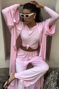 Willluxe® Effortless Chic 3-Piece Knit Loungewear Set