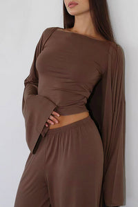 Willluxe® Effortless Chic 3-Piece Knit Loungewear Set