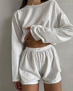 Willluxe® Lightweight Breathable Hollow-Out Lounge Set