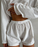 Willluxe® Lightweight Breathable Hollow-Out Lounge Set