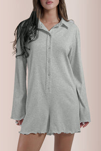 Willluxe® Fall Knit Cardigan Romper
