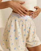 Willluxe® Floral Tee & Boxer Shorts Loungewear Set