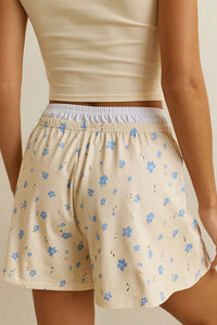 Willluxe® Floral Tee & Boxer Shorts Loungewear Set