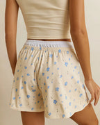 Willluxe® Floral Tee & Boxer Shorts Loungewear Set