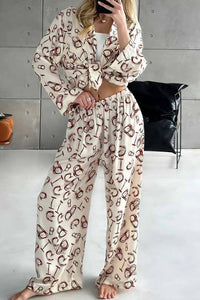 Willluxe® The Luxe Monogram Loungewear Set