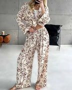 Willluxe® The Luxe Monogram Loungewear Set