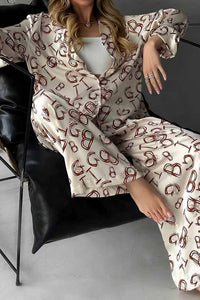 Willluxe® The Luxe Monogram Loungewear Set