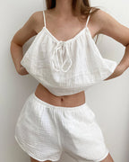 Willluxe® Cloud Cotton Cami & Shorts Lounge Set