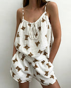Willluxe® Cloud Cotton Cami & Shorts Lounge Set