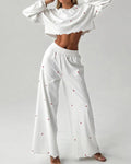 Willluxe® Sweetheart Ribbed Knit Loungewear Set