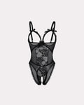 Willluxe® Christmas Lace Mini Bodysuit