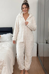 Willluxe® Cozy Plush Hooded Onesie Pajamas