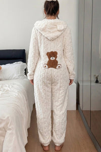 Willluxe® Cozy Plush Hooded Onesie Pajamas