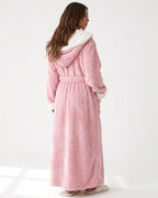 Willluxe® Cozy Ankle-Length Hooded Robe