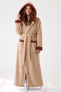 Willluxe® Cozy Ankle-Length Hooded Robe