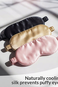 Willluxe® Cloud-Soft Satin Sleep Mask - Total Blackout & Adjustable Fit