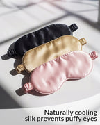 Willluxe® Cloud-Soft Satin Sleep Mask - Total Blackout & Adjustable Fit