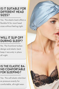Willluxe® Ultra Luxe Satin Hair Bonnet