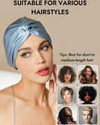 Willluxe® Ultra Luxe Satin Hair Bonnet