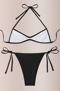 Willluxe® Women’s Halter Tie Bikini Swimwear