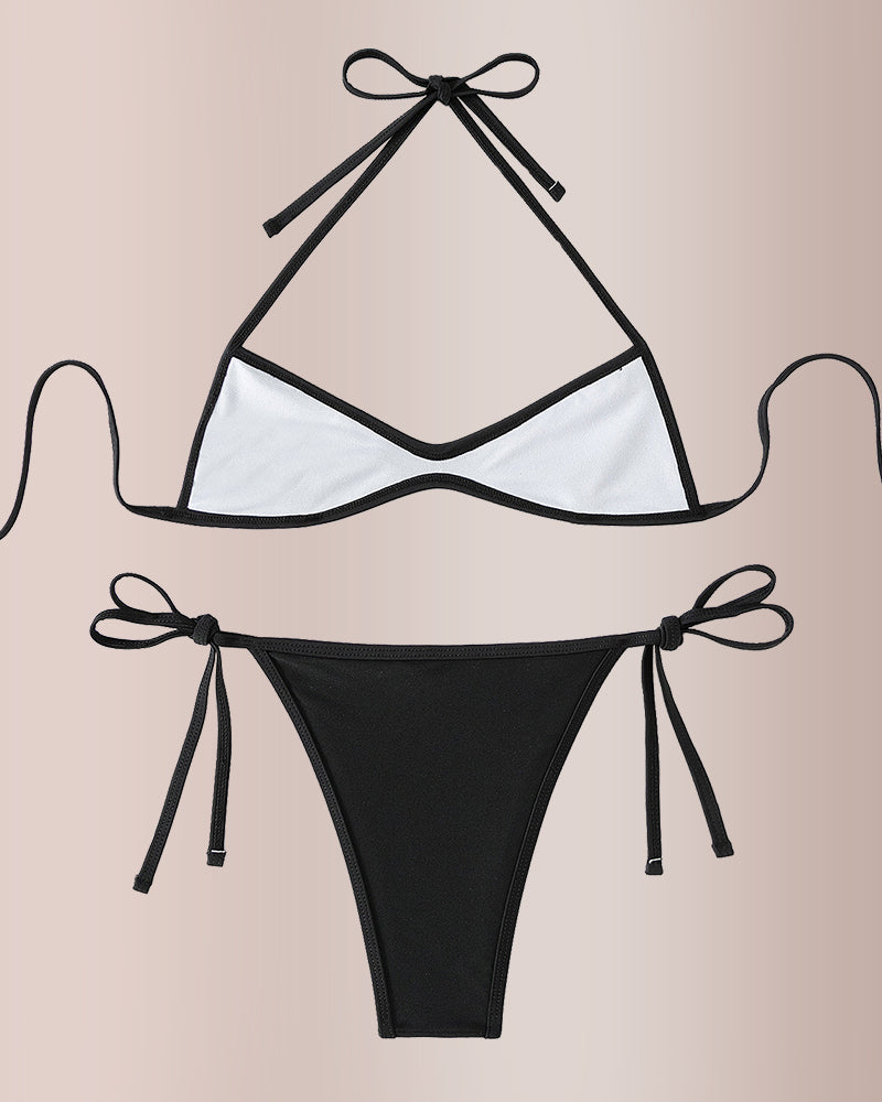 Willluxe® Women’s Halter Tie Bikini Swimwear