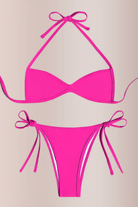 Willluxe® Women’s Halter Tie Bikini Swimwear