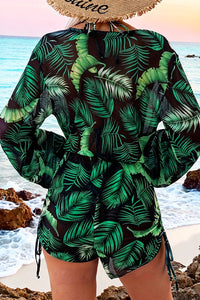 Willluxe® Tropical Mesh 3-Piece Bikini Swimwear