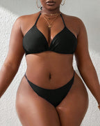 Willluxe® Sheer Mesh Bikini Four-Piece Set