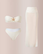Willluxe® Mermaid Core 3-Piece Bikini Set