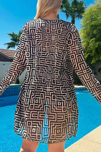 Willluxe® Geometric 3-Piece Swimwear Set