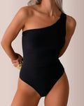 Willluxe® Minimalist Midnight Black Resort Swimwear