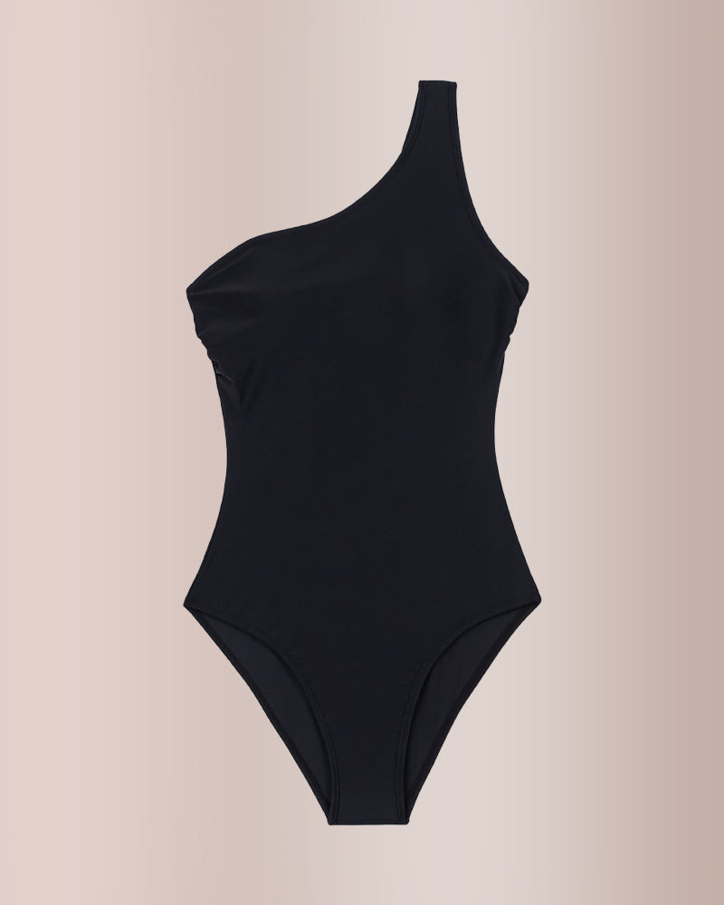 Willluxe® Minimalist Midnight Black Resort Swimwear
