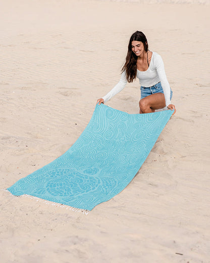 WILLLUXE® Ocean Guardian 2-in-1 Convertible Towel Backpack
