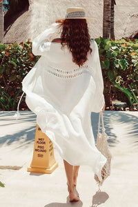 Willluxe® Serenade Sheer Beach Cover-Up Cardigan