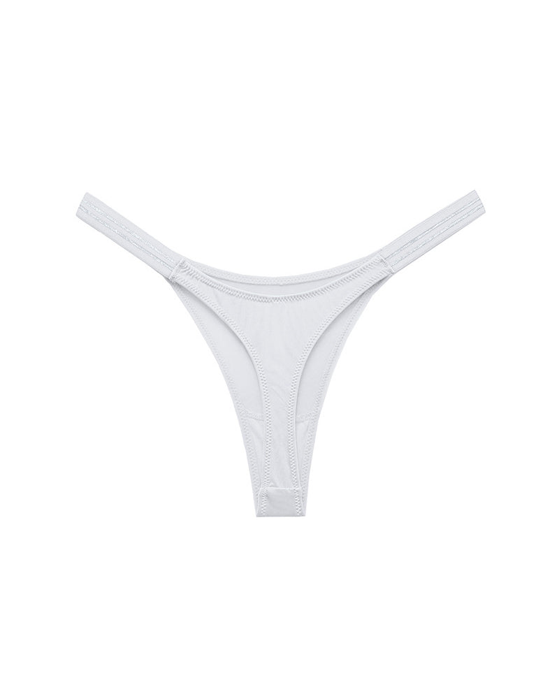 Willluxe® SparkleGlam – Seamless Leopard Print Bikini Thong