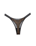 Willluxe® SparkleGlam – Seamless Leopard Print Bikini Thong