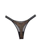 Willluxe® SparkleGlam – Seamless Leopard Print Bikini Thong