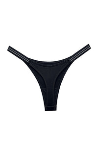 Willluxe® SparkleGlam – Seamless Leopard Print Bikini Thong