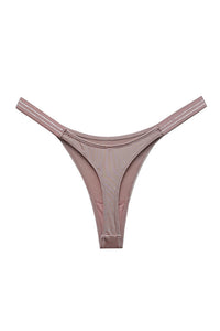Willluxe® SparkleGlam – Seamless Leopard Print Bikini Thong
